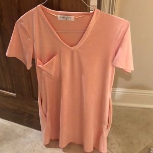 Pink t shirt dress